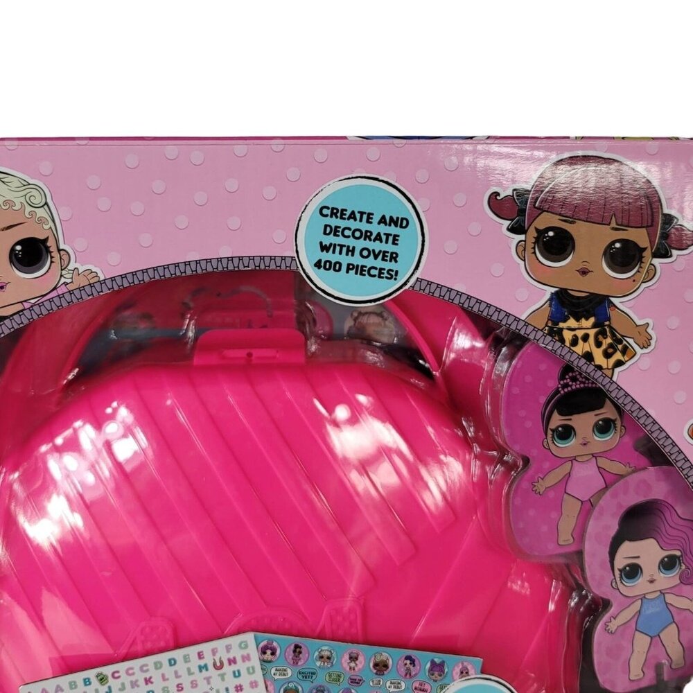 LOL Surprise! Ultimate Stylin' Studio Carrying Case Stickers 400+ Pieces NEW - Picture 3 of 11